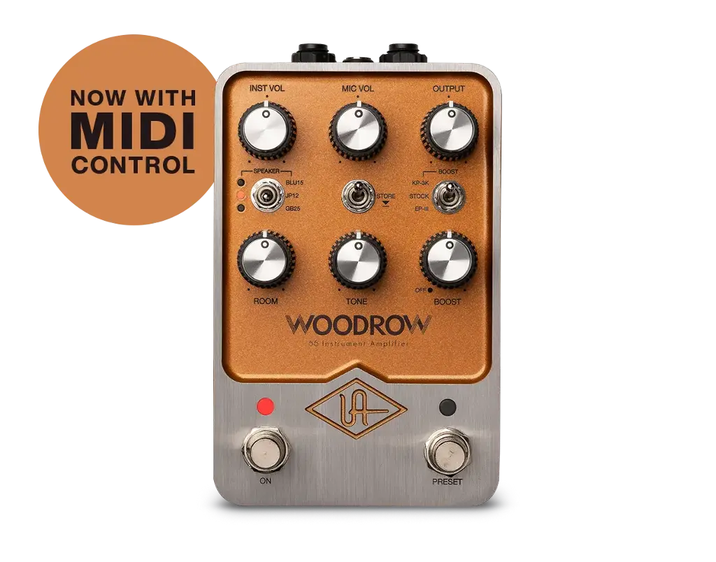 Universal Audio UAFX Woodrow '55 Instrument Amplifier