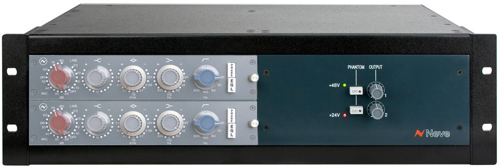 AMS-Neve 3U 19" Chassis for the Neve 1073/1084 modules