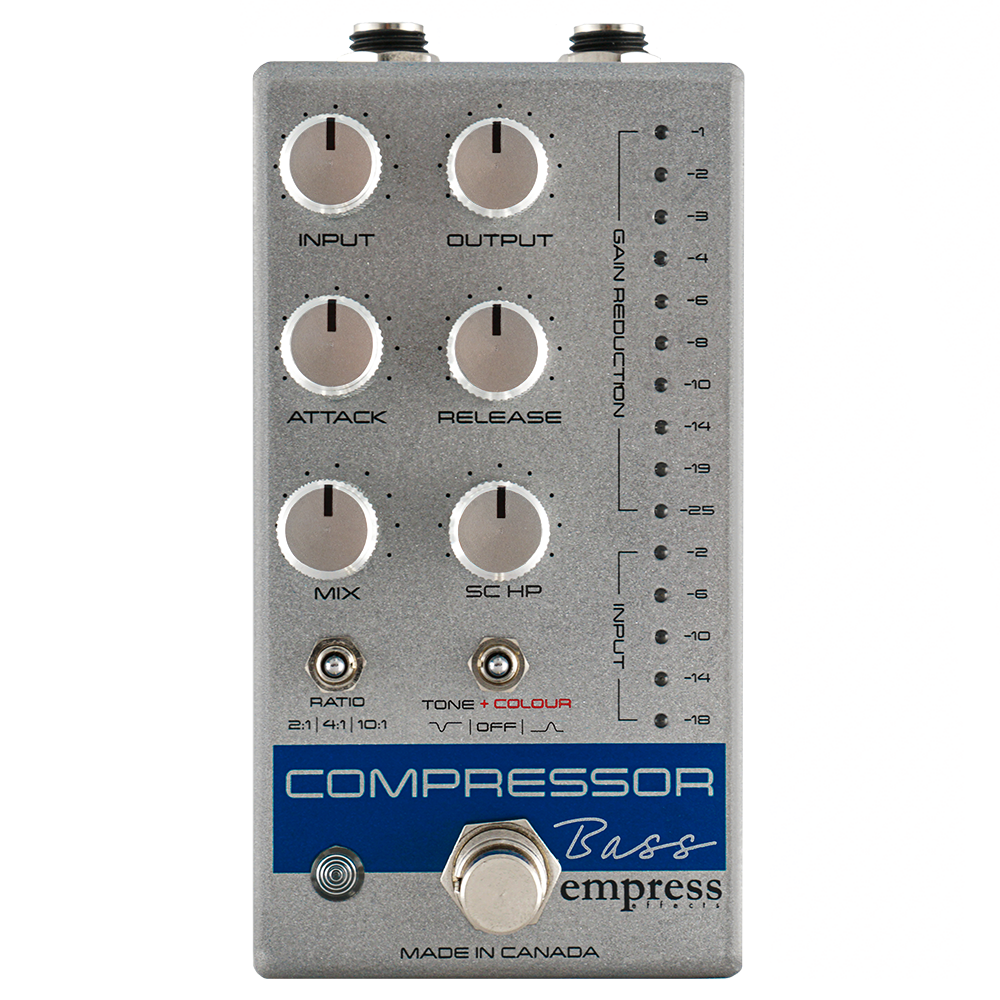 Empress Effects Bass Compressor (Silver)