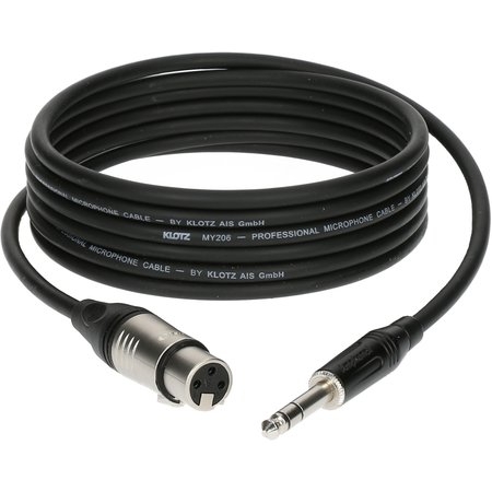 Klotz XLR- 6,3 TRS Jack 5m
