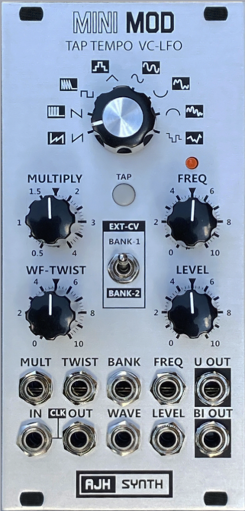 AJH Tap Tempo LFO Silver