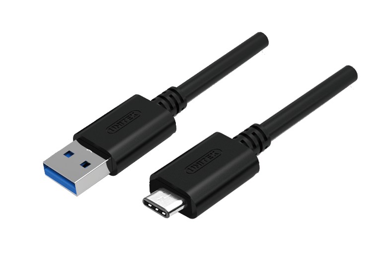Prémium USB 3.1 Gen 1 USB C apa - USB A apa kábel, 1 m
