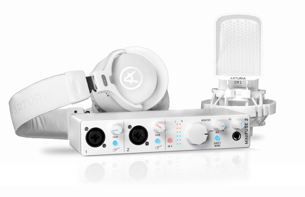 Arturia MiniFuse Recording Pack White