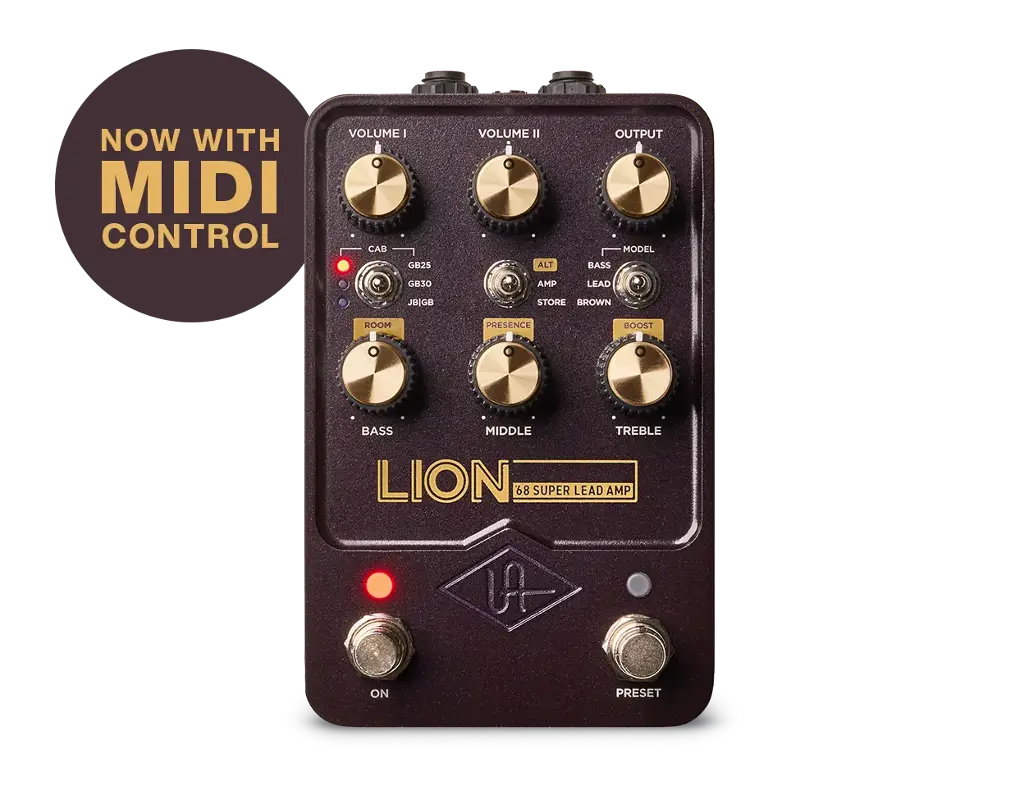 Universal Audio UAFX Lion '68 Super Lead Amp