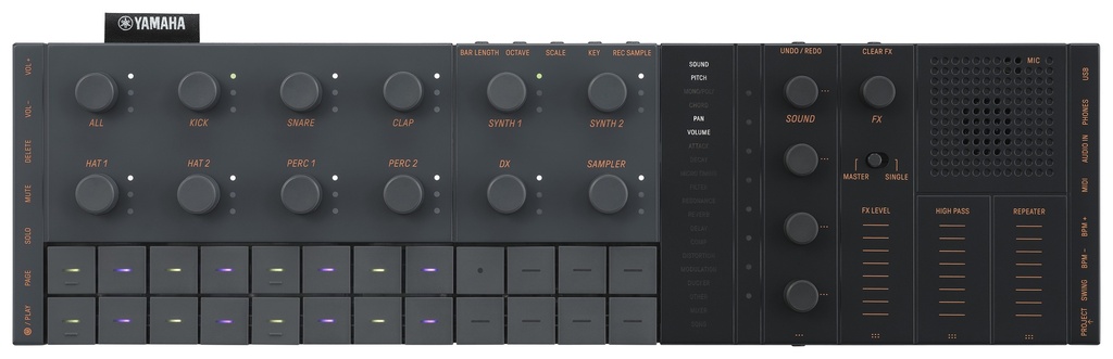 Yamaha SEQTRAK (fekete)