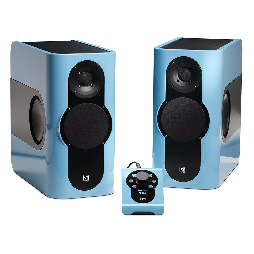 Kii Audio THREE SYSTEM - Azzurro High Gloss