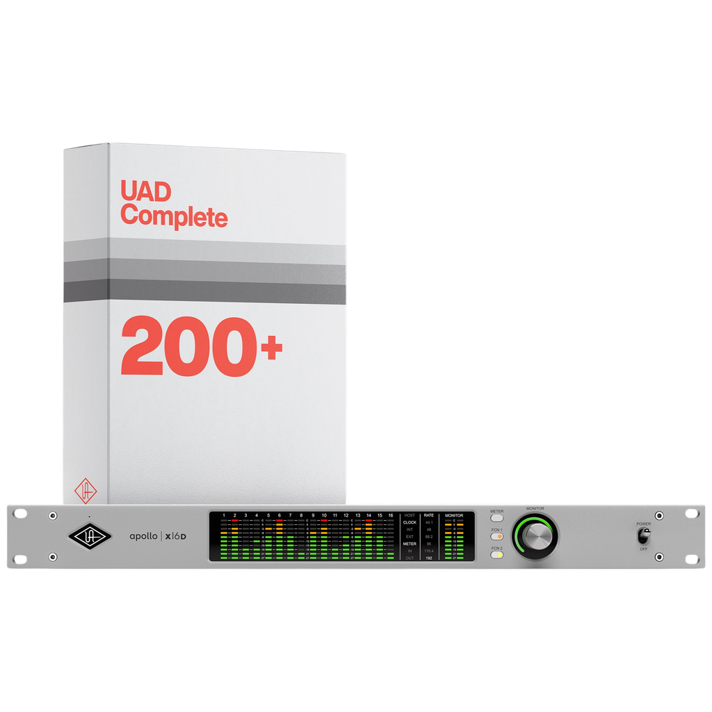 Universal Audio Apollo x16D UAD Complete