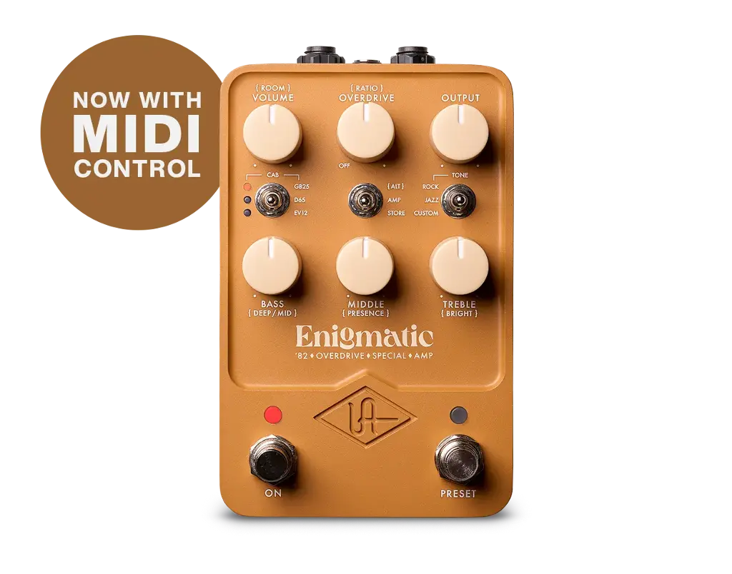 Universal Audio UAFX Enigmatic '82 Overdrive Special Amp