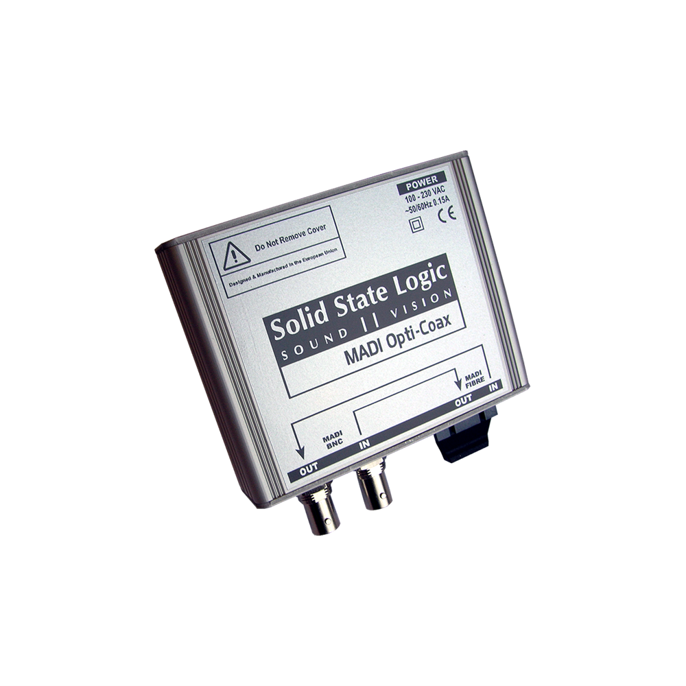 SSL Delta-Link MADI OptiCoax