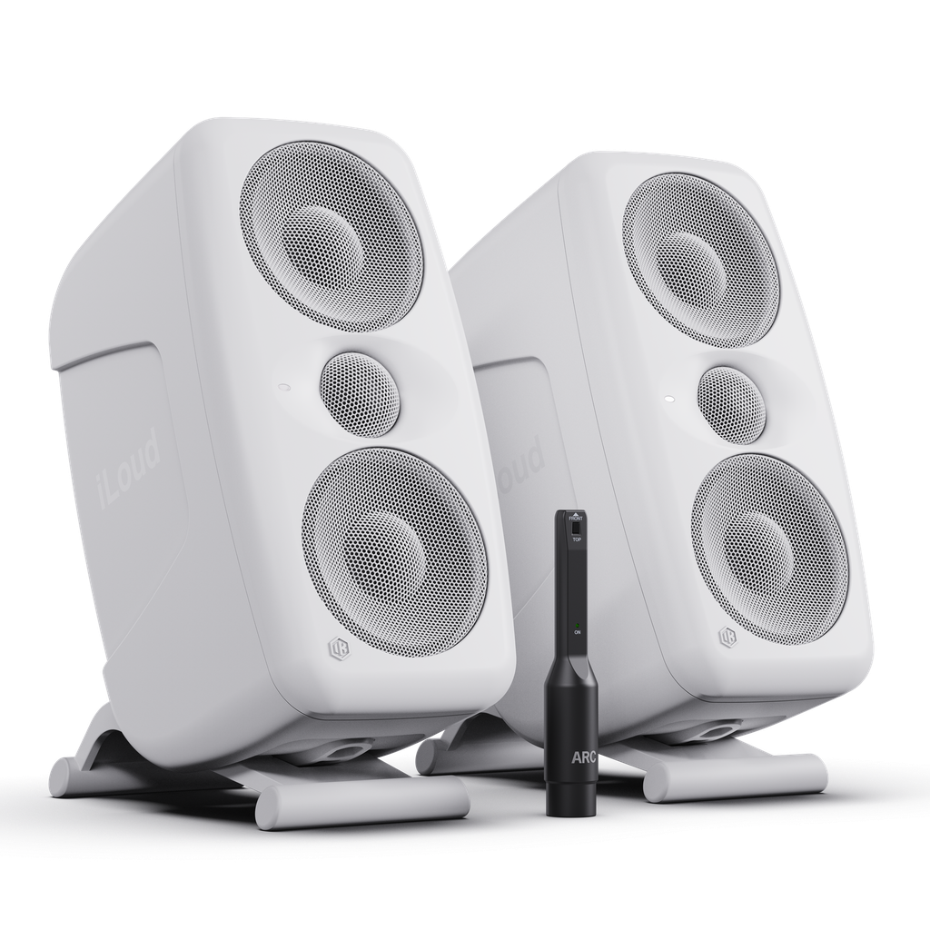 IK Multimedia iLoud MTM MKII White (Pair Bundle)