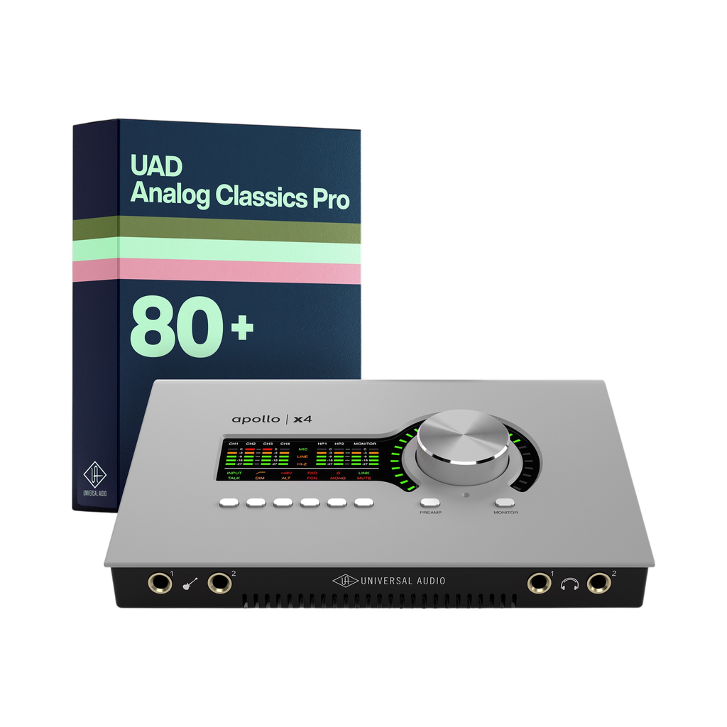 Universal Audio Apollo x4 Gen 2 UAD Analog Classics Pro