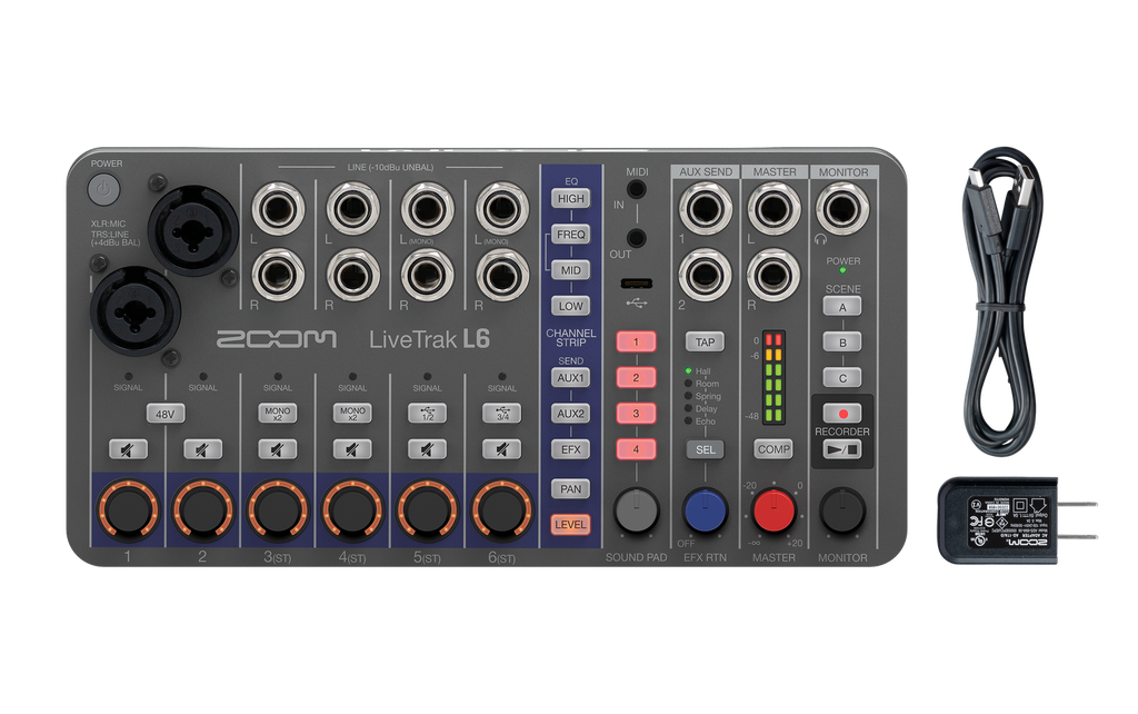 Zoom LiveTrak L6