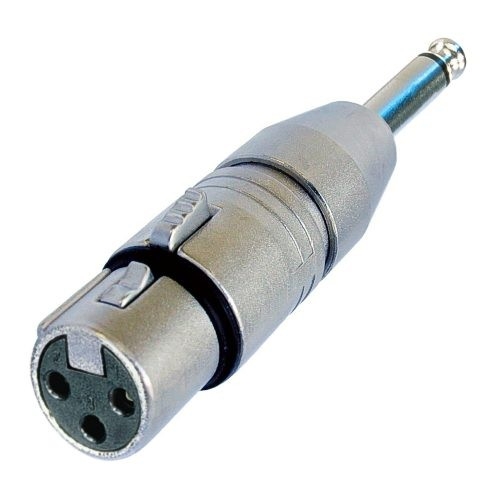 Neutrik XLR mama - 6.3 Jack TS átalakító