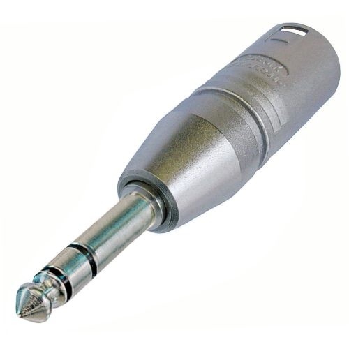 Neutrik XLR papa - 6.3 Jack TRS papa átalakító
