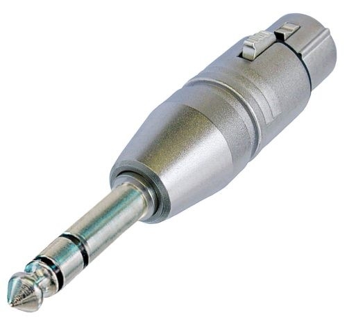 Neutrik XLR mama - 6.3 Jack TRS átalakító