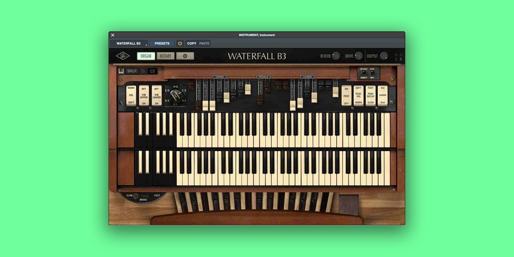 Universal Audio Waterfall B3 Organ