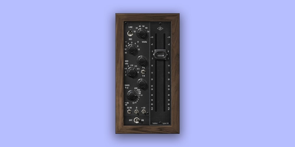 Universal Audio Helios Type 69 Preamp and EQ