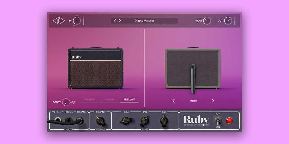 Universal Audio UAD Ruby '63 Top Boost Amp
