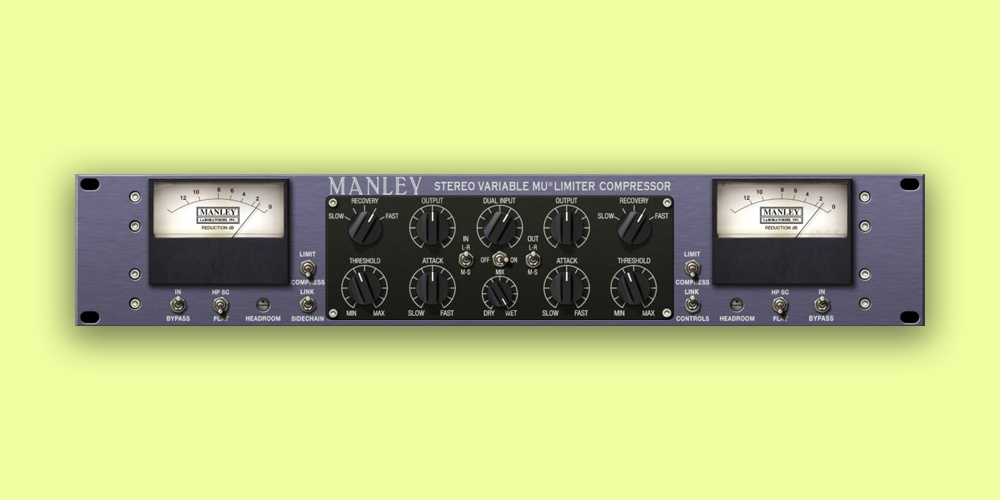 Universal Audio Manley Variable Mu Limiter Compressor