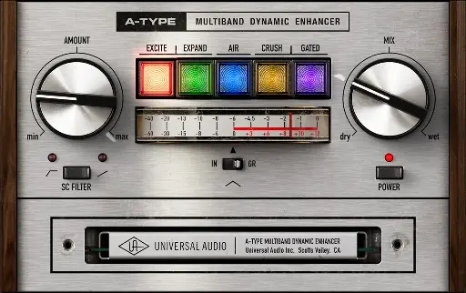 [ABS11119] Universal Audio A-Type Multiband Dynamic Enhancer