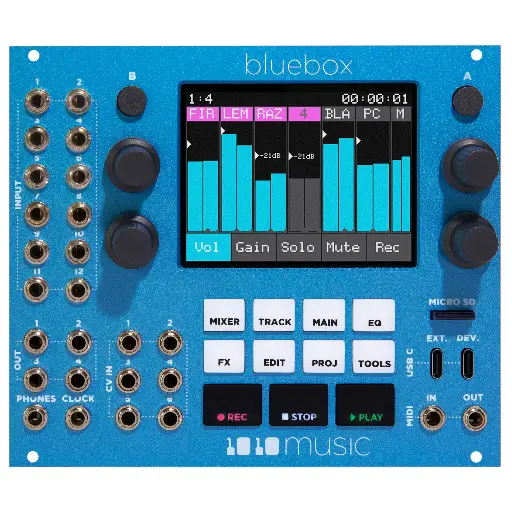 [ABS11209] 1010 MUSIC bluebox Eurorack Edition