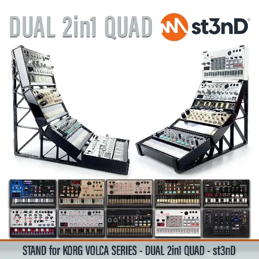 [ABS11149] St3nD Korg Volca Series - Dual 2in1 Quad