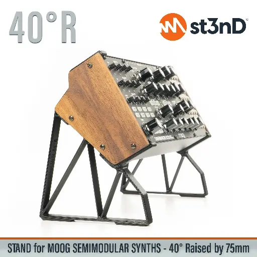 [ABS11153] St3nD MOOG SEMIMODULAR SYNTH STAND - 40° R75