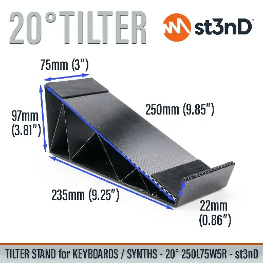 [ABS11169] St3nD Tilter 20D250L75W25F5R - Keyboard