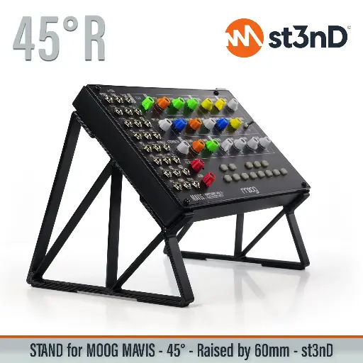 [ABS11301] St3nD STAND for MOOG MAVIS – 45° – Raised by 60mm