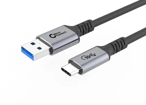 [ABS11302] Microconnect USB C - USB 3.2 60W 10Gbit/s kábel 2m (USB3.2AC2)