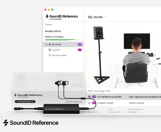 [ABS11295] Sonarworks SoundID Reference Virtual Monitoring PRO (binaurális mikrofonnal)