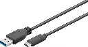 Microconnect USB C - USB 3.0 10 Gbit/s kábel 1m (USB3-1CA1)