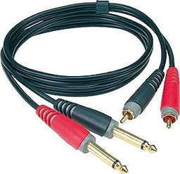 [KL-ATCJ0200] JACK - RCA dupla kábel 2m 