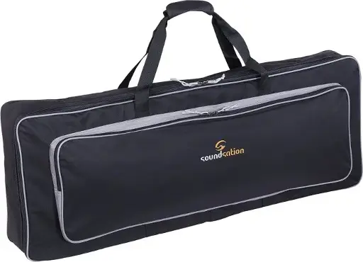 [ABS11422] SOUNDSATION SB76 - Bélelt billentyűs tok vállpánttal és zsebbel - Belső méretek: 124x32x12cm