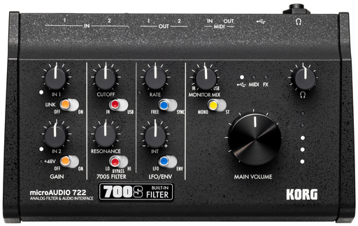 [ABS10807] Korg microAUDIO 722