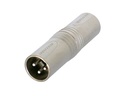 Neutrik XLR papa - XLR papa átalakító