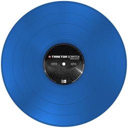 [4042477218072] Traktor Scratch Vinyl Blue MK2
