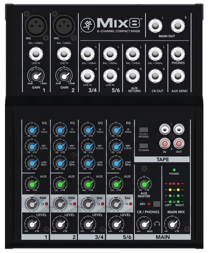[2044095-01] Mackie Mix8