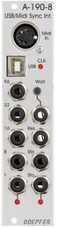 Doepfer-A-190-8 MIDI/USB-to-Clock/Start/Stop