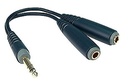Klotz Y adapter kábel - Sztereó fejhallgató splitter
