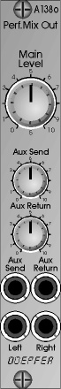 [DOA-138o] Doepfer A-138o Performance Mixer Output