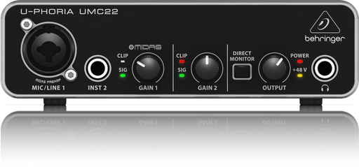 [BEHUMC22] Behringer UMC22