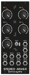 Erica Synths-Drum Stereo Mixer
