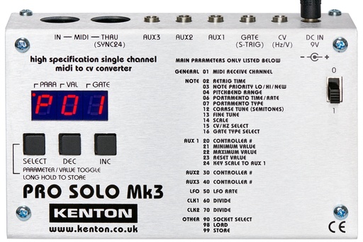 [KTP1mk3] Kenton Pro SOLO Mk3 Converter