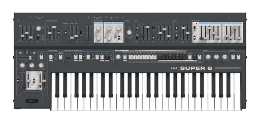 [UDOS6sw] UDO Audio Super 6 (Black) (Utolsó akciós darab)