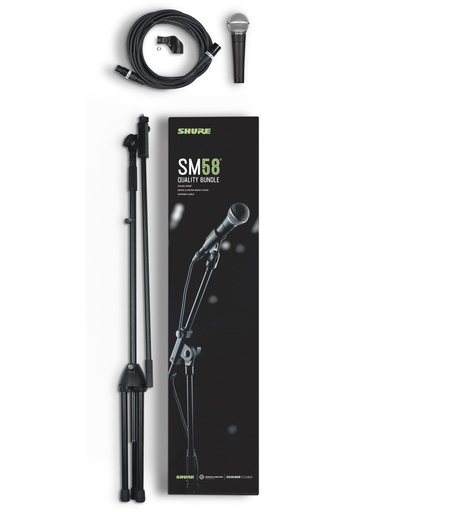 [SM58BUNDLE] Shure SM58 Quality Bundle