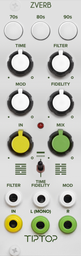 TipTop Audio-ZVERB The Reverbs Effect Collection White