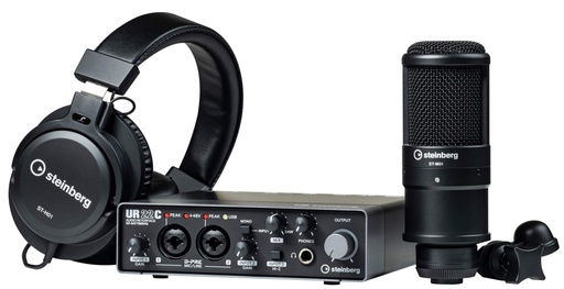 [CUR22CRPACK] Steinberg UR22C Recording Pack