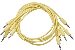 [BMMPC5PK9yl] Black Market Modular patchcable 5-Pack 9 cm yellow