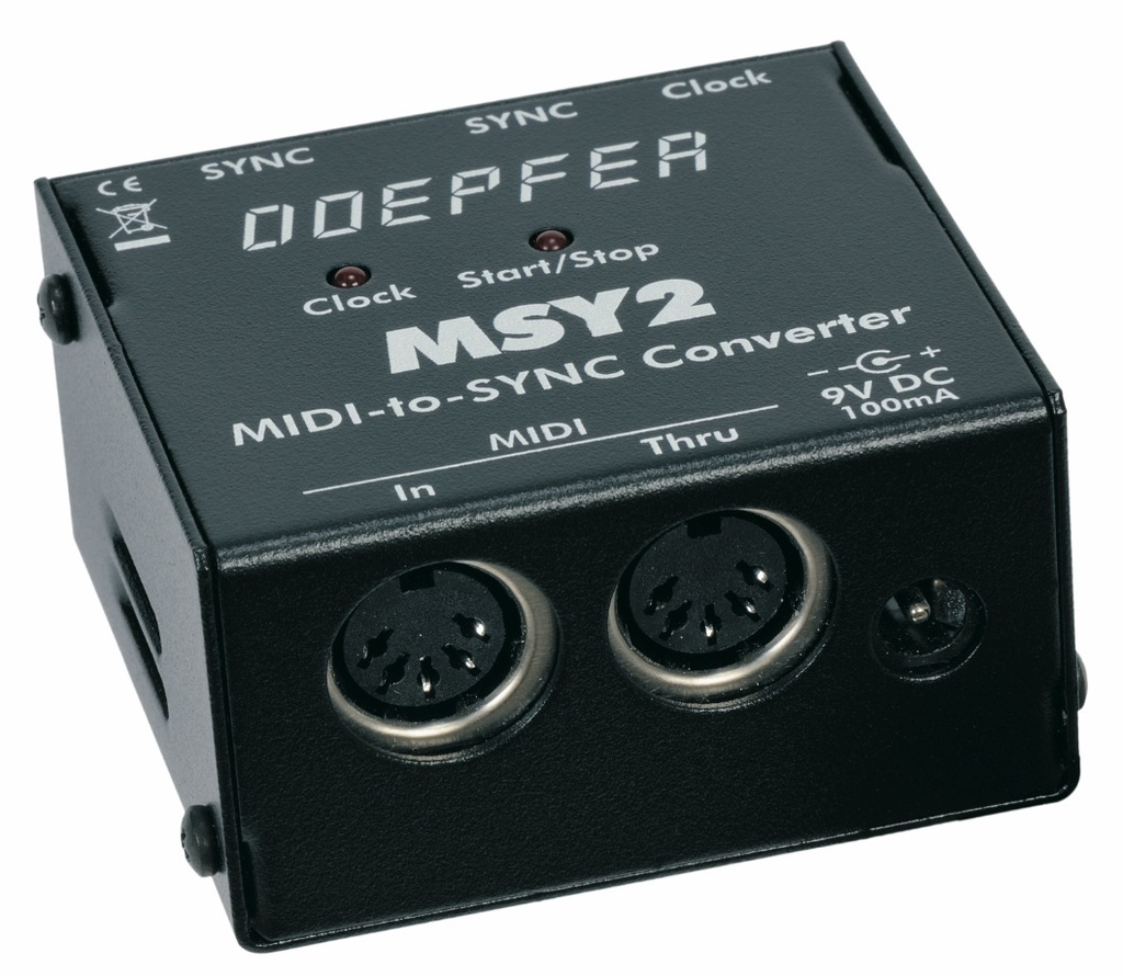 MSY2 - MIDI to Sync/Clock Interface